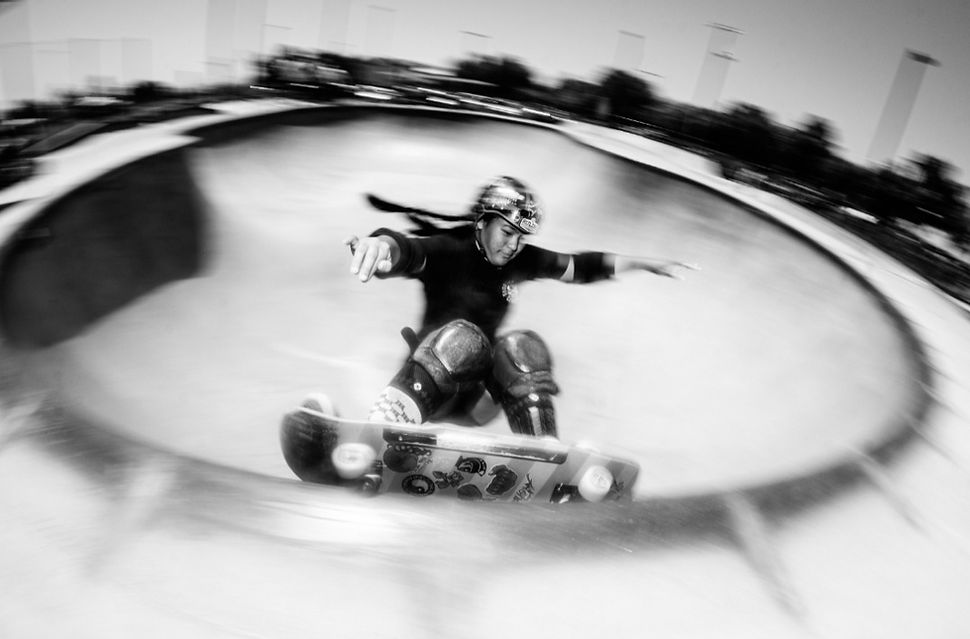 Leiola double truck Newark Bowl