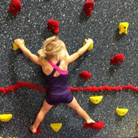 Climbing wall in Little Gym