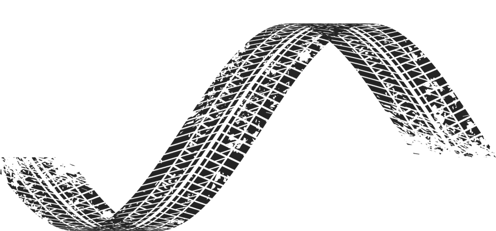 Tire tracks