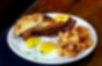 Eggs bacon toast
