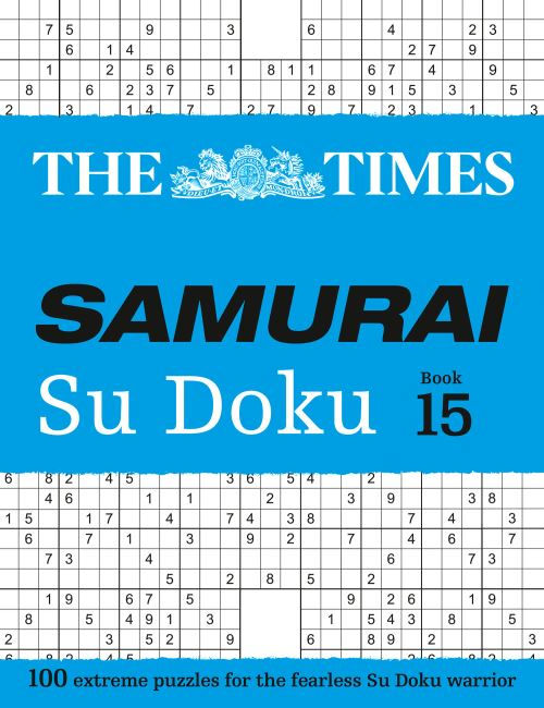 The Times Samurai Su Doku 15 by The Times Mind Games