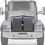 Thumbnail: KENWORTH T880 GRILLE ASSEMBLY W/ MESH