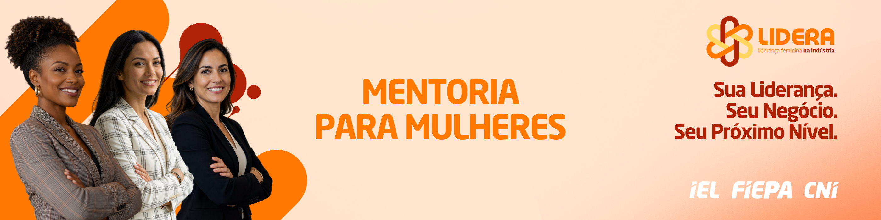Mentoria para Mulheres — Liderança feminina na indústria