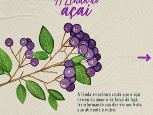 A história do açaí vai além do sabor – é um legado de força, amor e vitalidade. 🌿💜