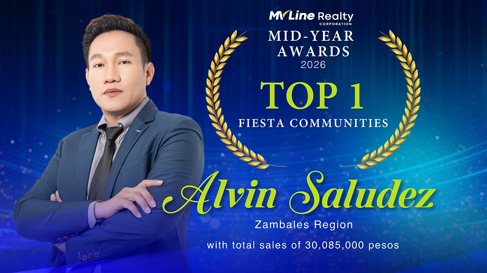 Alvin Saludez Awarded Top 1 Mid-Year Awards 2026 Hauslands Category!