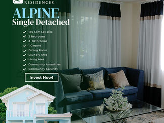 Relax and be impressed with Alpine model unit- Timog Residences