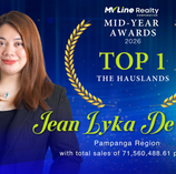 Jean Lyka De Vera Awarded Top 1 Mid-Year Awards 2026 Hauslands Category!