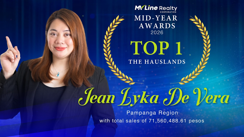 Jean Lyka De Vera Awarded Top 1 Mid-Year Awards 2026 Hauslands Category!