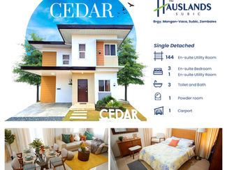 Experience the beauty of your dream home at The Hauslands Subic with Cedar.