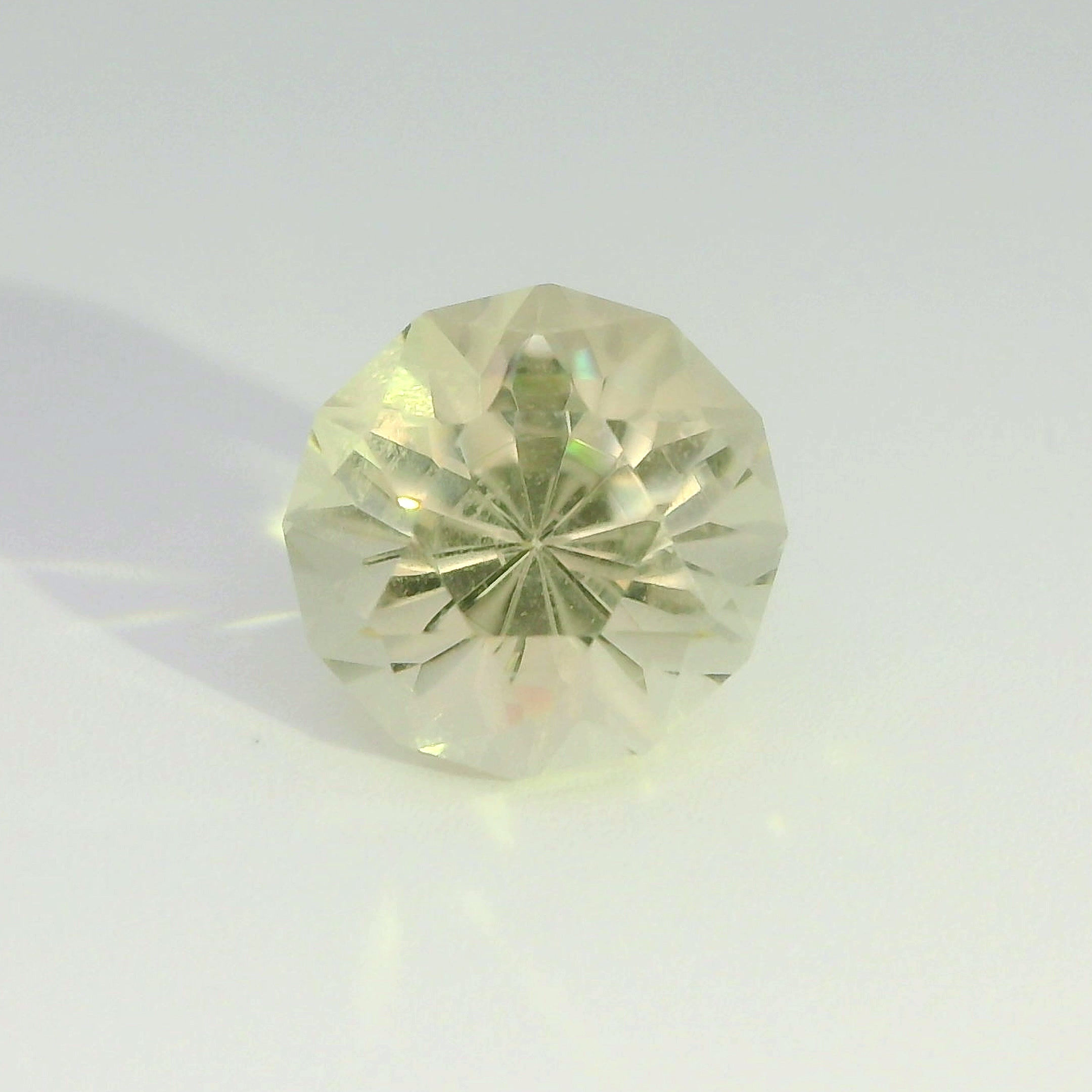 1.60 ct., 6.6 mm, Natural Champagne Oregon Sunstone, Round, Loose gemstone