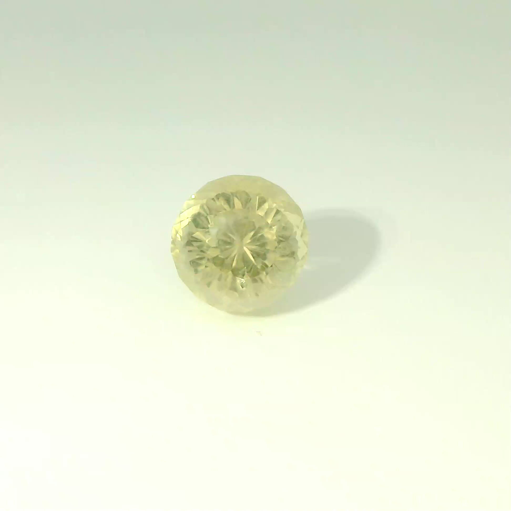 1.90 ct., 5.3 mm, Champagne Natural Oregon Sunstone, Round
