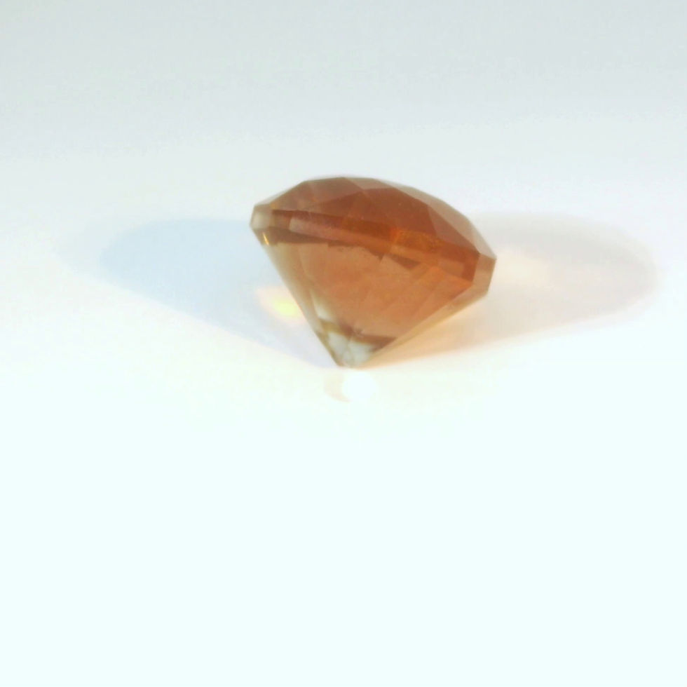 Thumbnail: 1.94 ct., 6.7 mm, 3A Red, Natural, Oregon Sunstone, Round, Loose gemstone