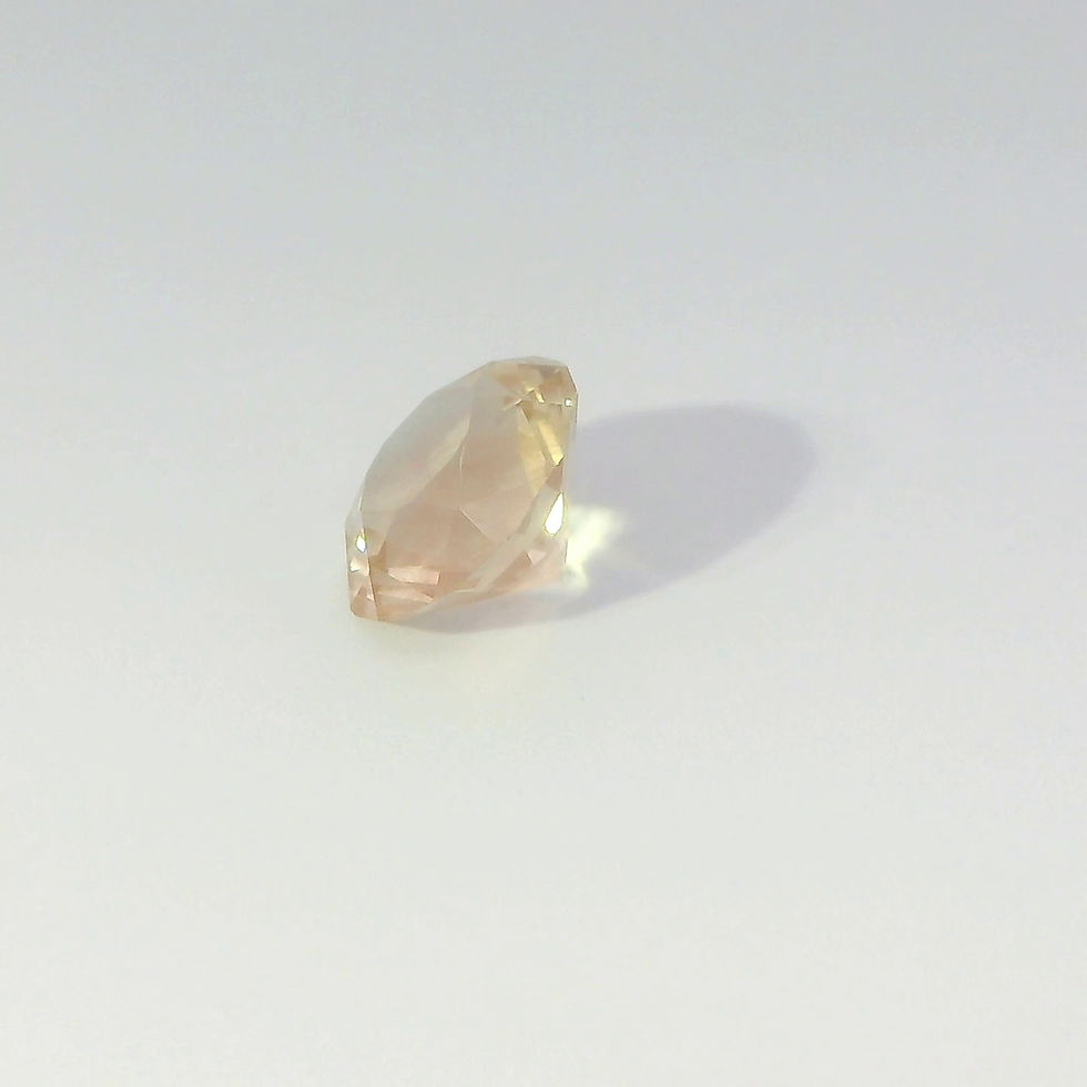 Thumbnail: .75 ct., 2A Red, Round, Loose Oregon Sunstone, 5.2 mm