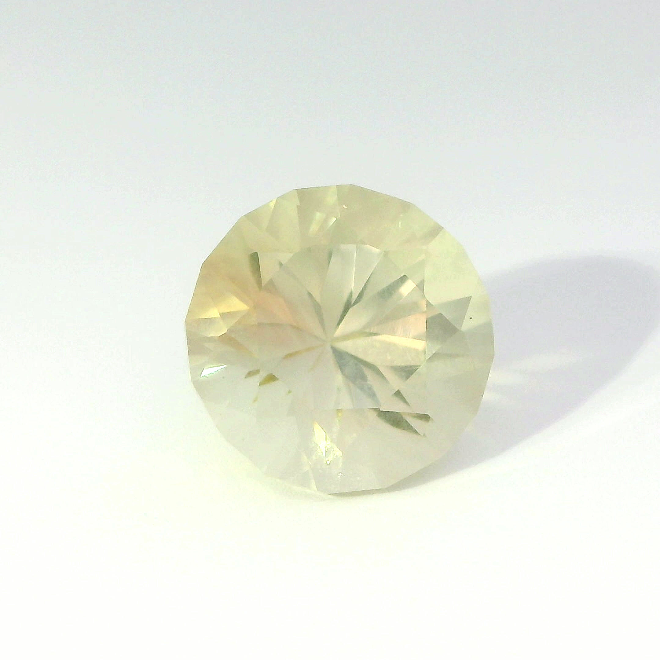 3.10 cts., 1A Pink Natural Oregon Sunstone, Round
