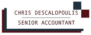 Chris Descalopoulis, Sr Accountant
