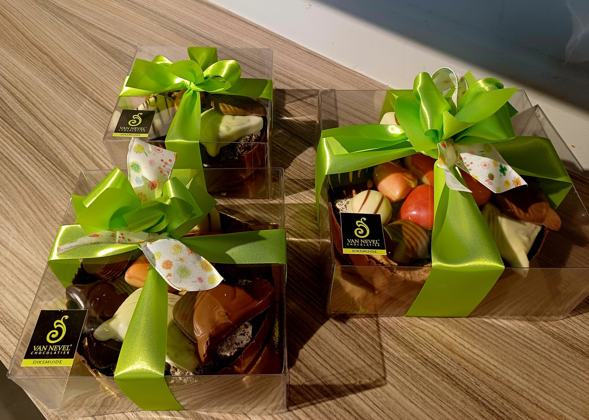 Chocolade mandje