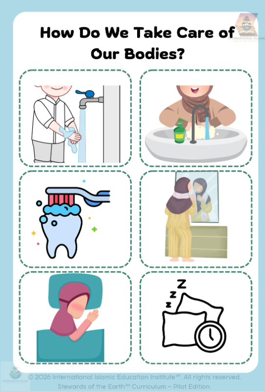 Thumbnail: Kindergarten Islamic Curriculum – Social Studies Unit 1 