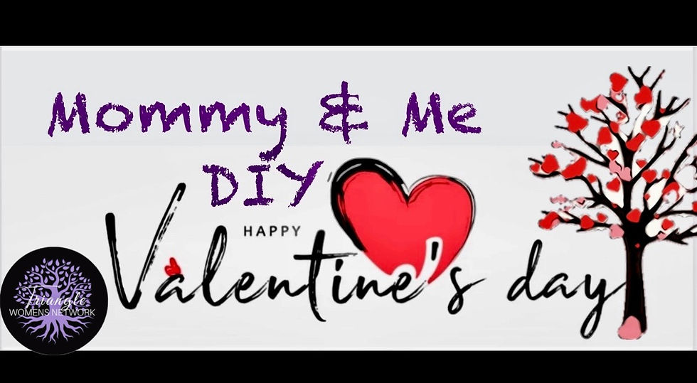 Mommy & Me DIY Valentine Craft Event
