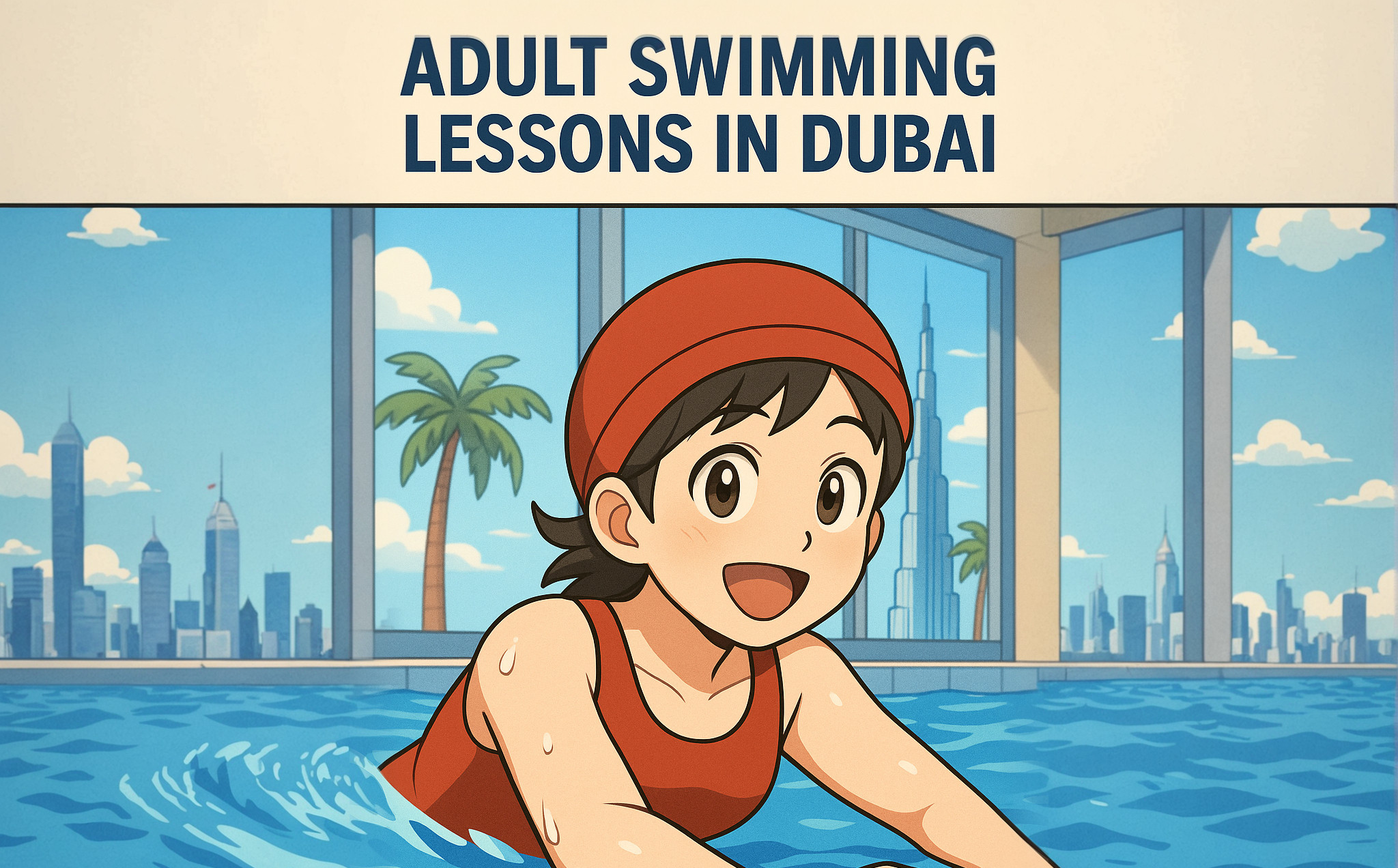 How Swimming Lessons for Adult Beginners Are Conducted in Dubai
