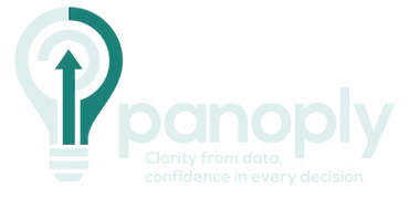 panoply logo: Clarity from data, confidence in every decision