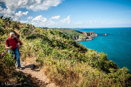 Randonnées, balades sur GR34 falaises Plouha paysages mer