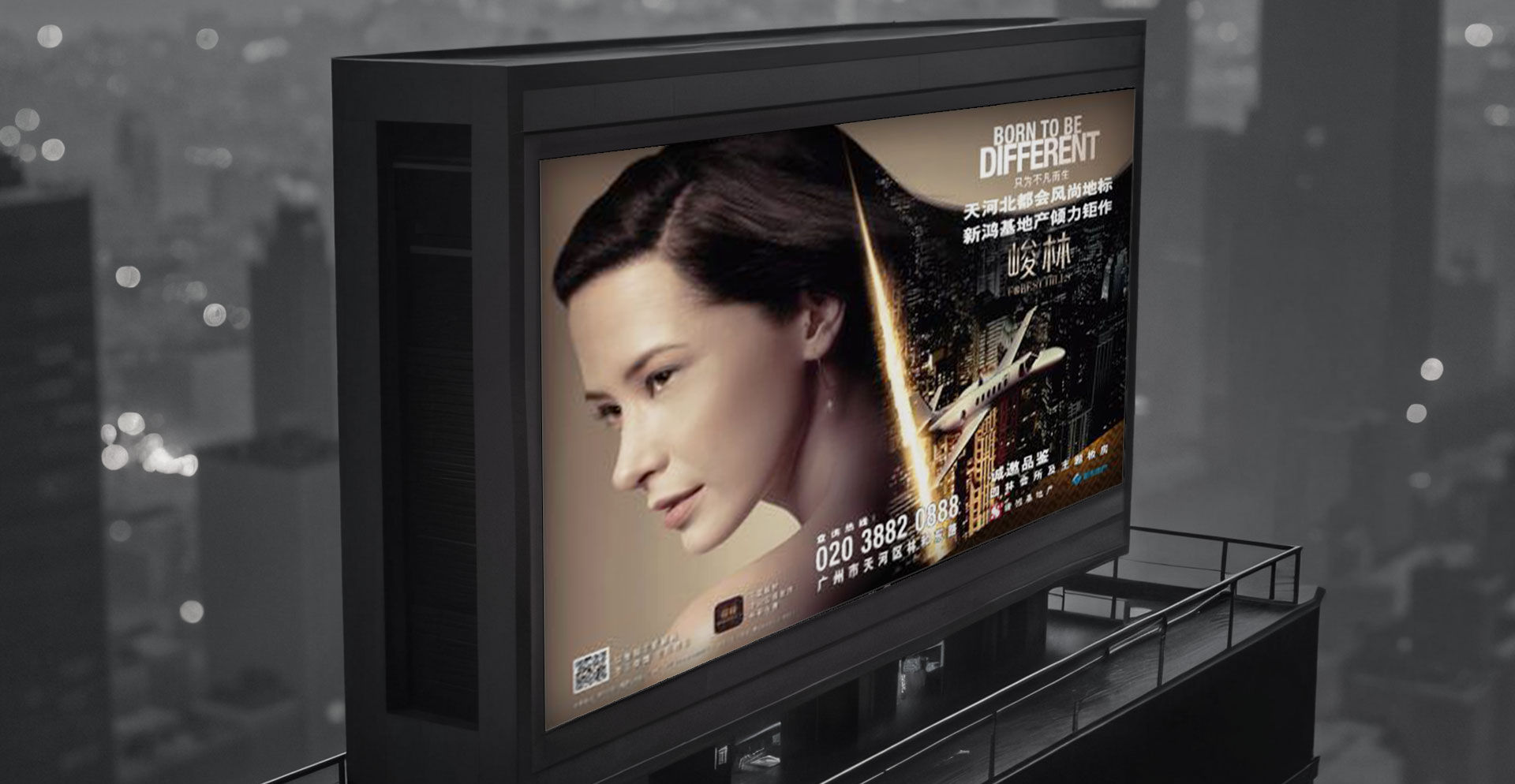 Luxury real estate branding with cinematic visuals, editorial layout design, and high-end art direction for property marketing campaign