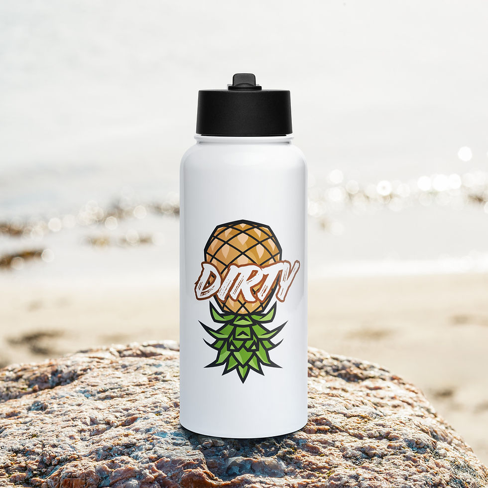 Dirty Stainless Steel Bottle