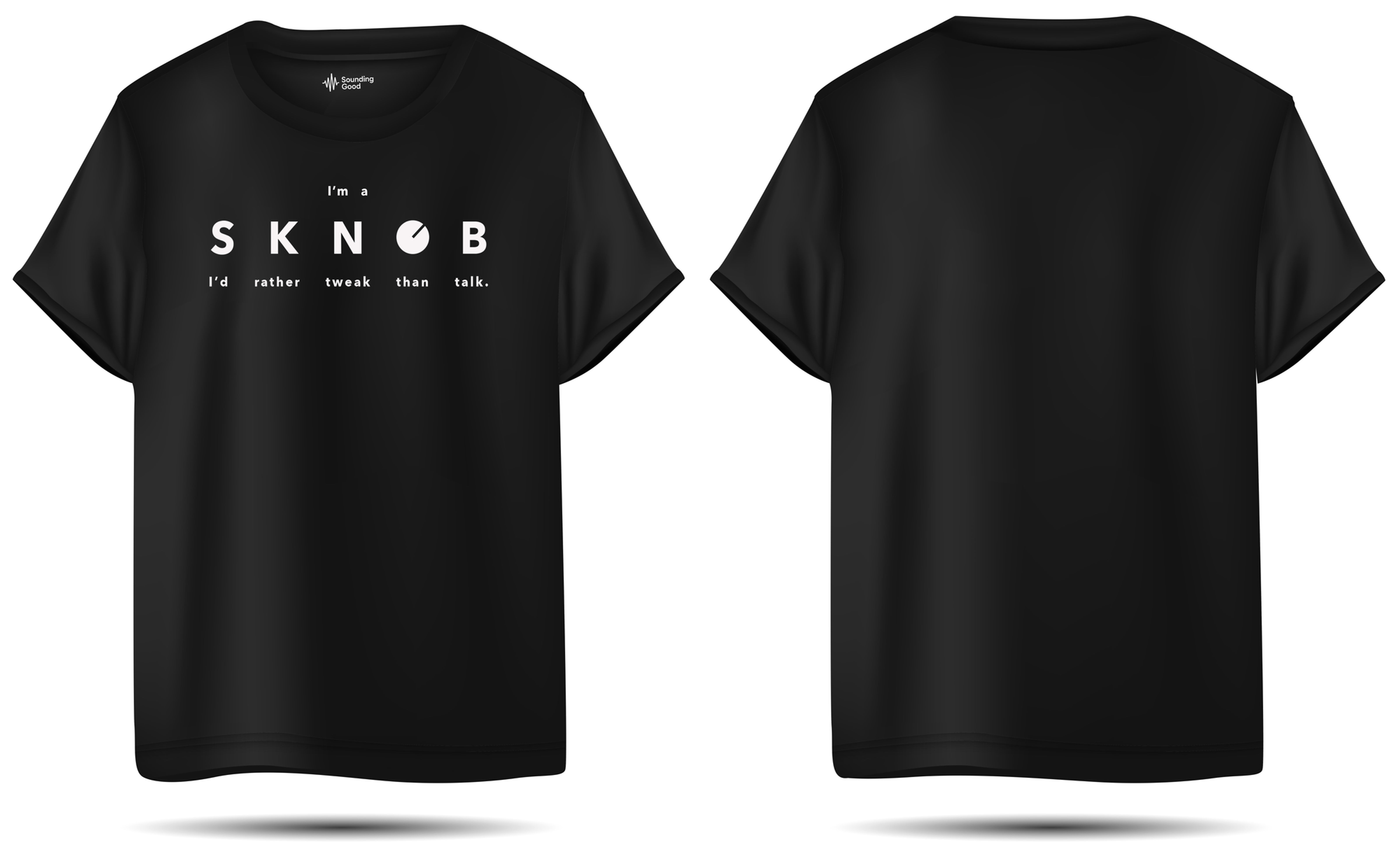 Sknob Tee Black