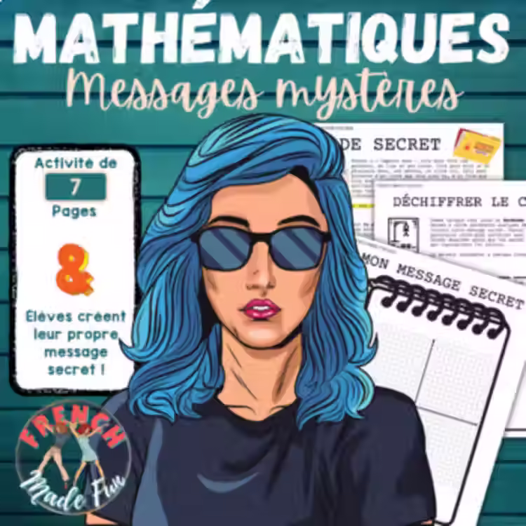 MATHÉMATIQUES | ACTIVITÉ/JEU | MESSAGES MYSTÈRES | PAIRES ORDONNÉES | ENQUÊTE