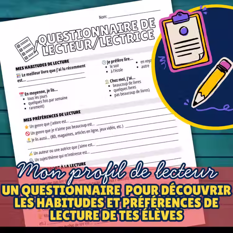 Miniature : BRISE-GLACE LECTURE | RENTRÉE SCOLAIRE | MOTIVATION | COMMUNAUTÉ DE LECTEURS