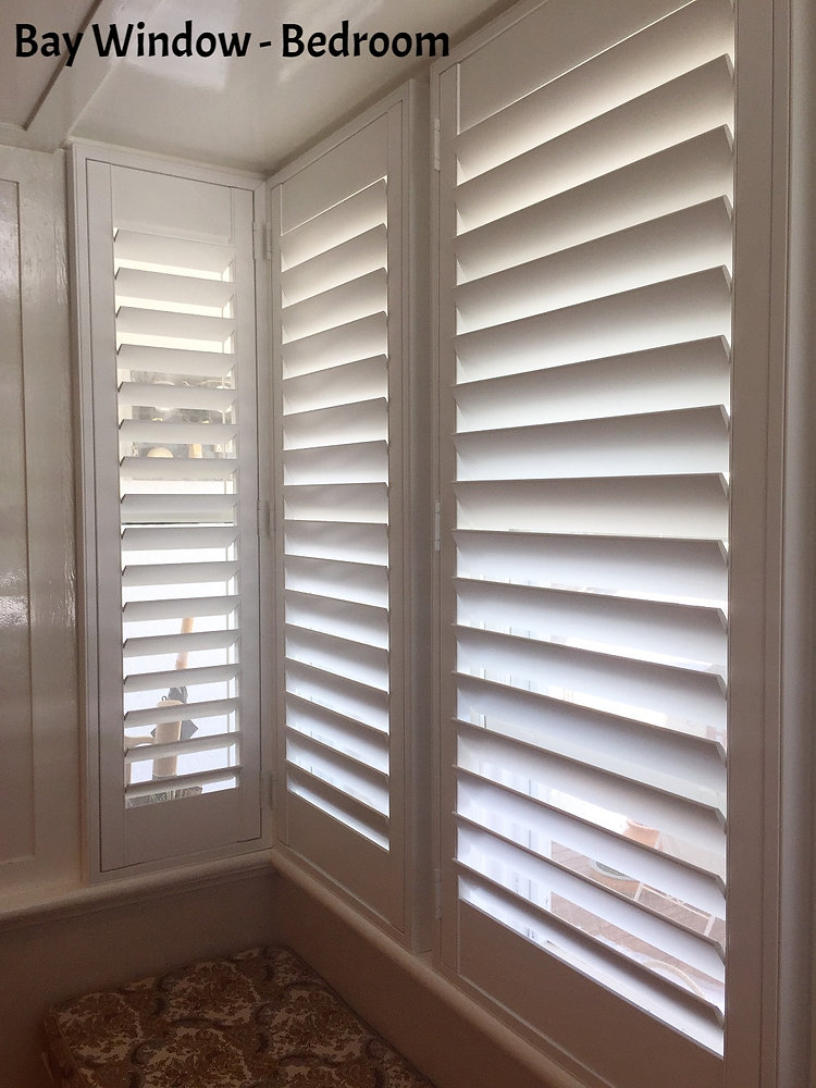 Square Bay Windows Shutters