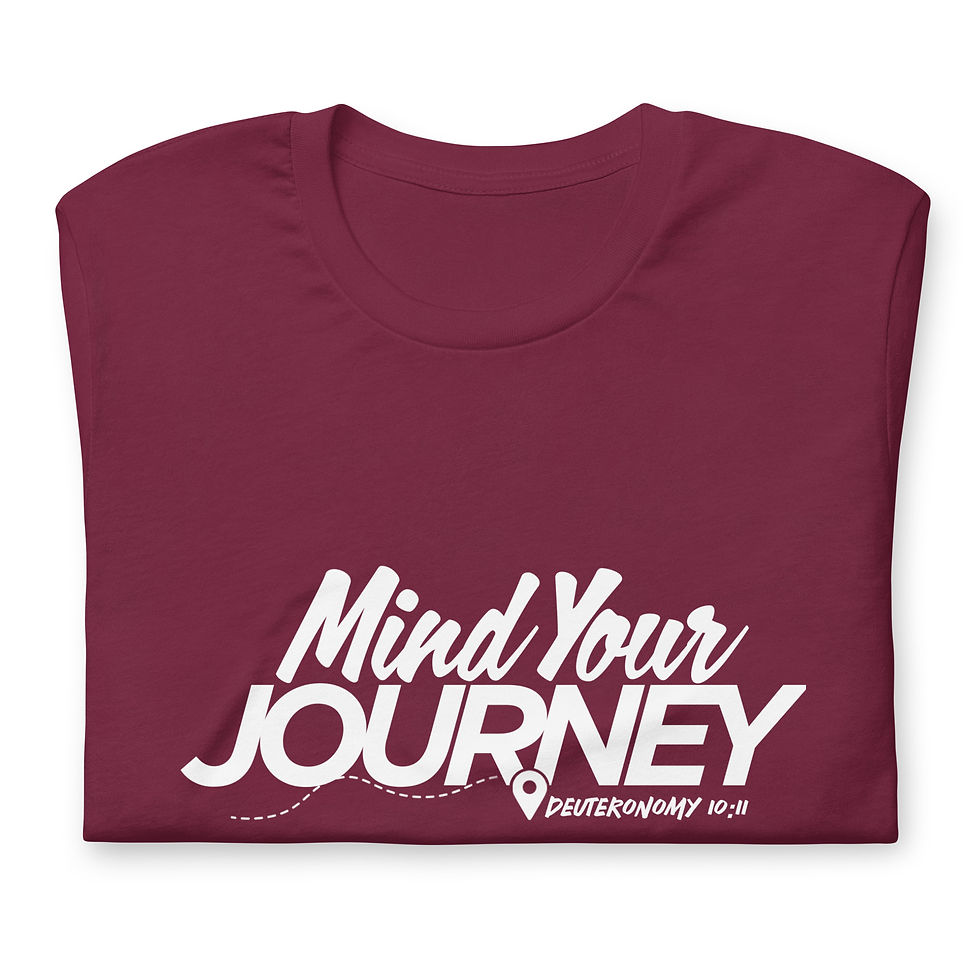 Thumbnail: MIND YOUR JOURNEY UNISEX TEE
