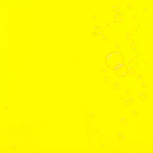 Please create a background that is solid yellow #EAE437 and has bubbles.jpg