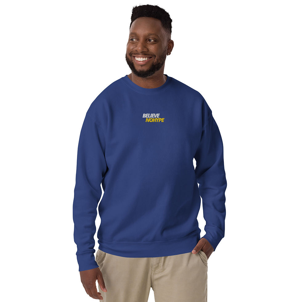 Thumbnail: BNH Red Emb Unisex Premium Sweatshirt