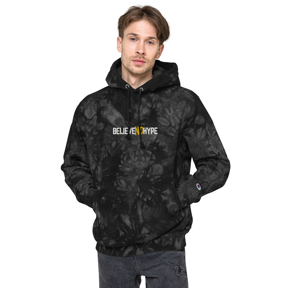 Thumbnail: BNH Stitched Unisex Champion tie-dye hoodie