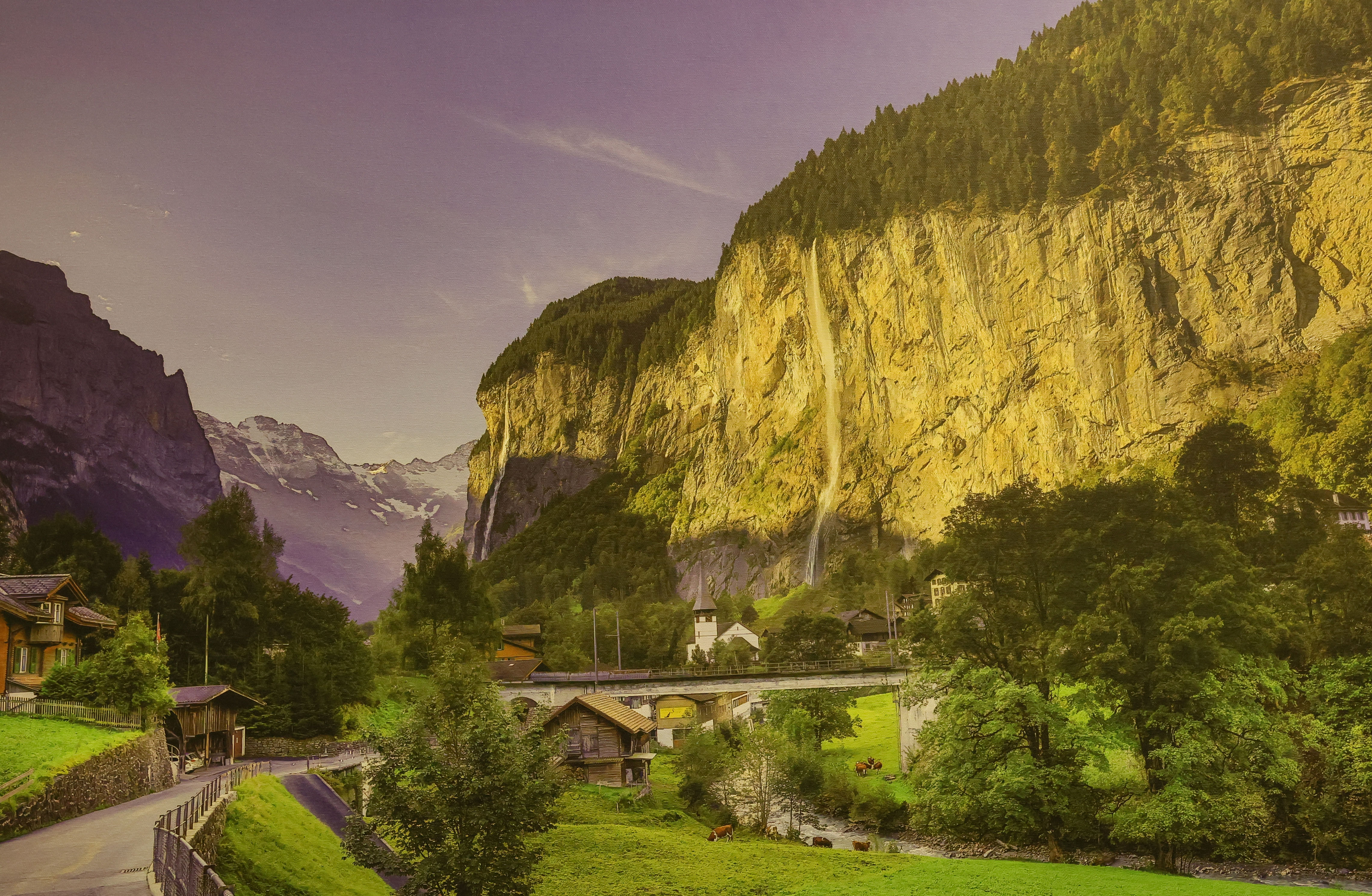 Lauterbrunnen, Switzerland (24" x 36")