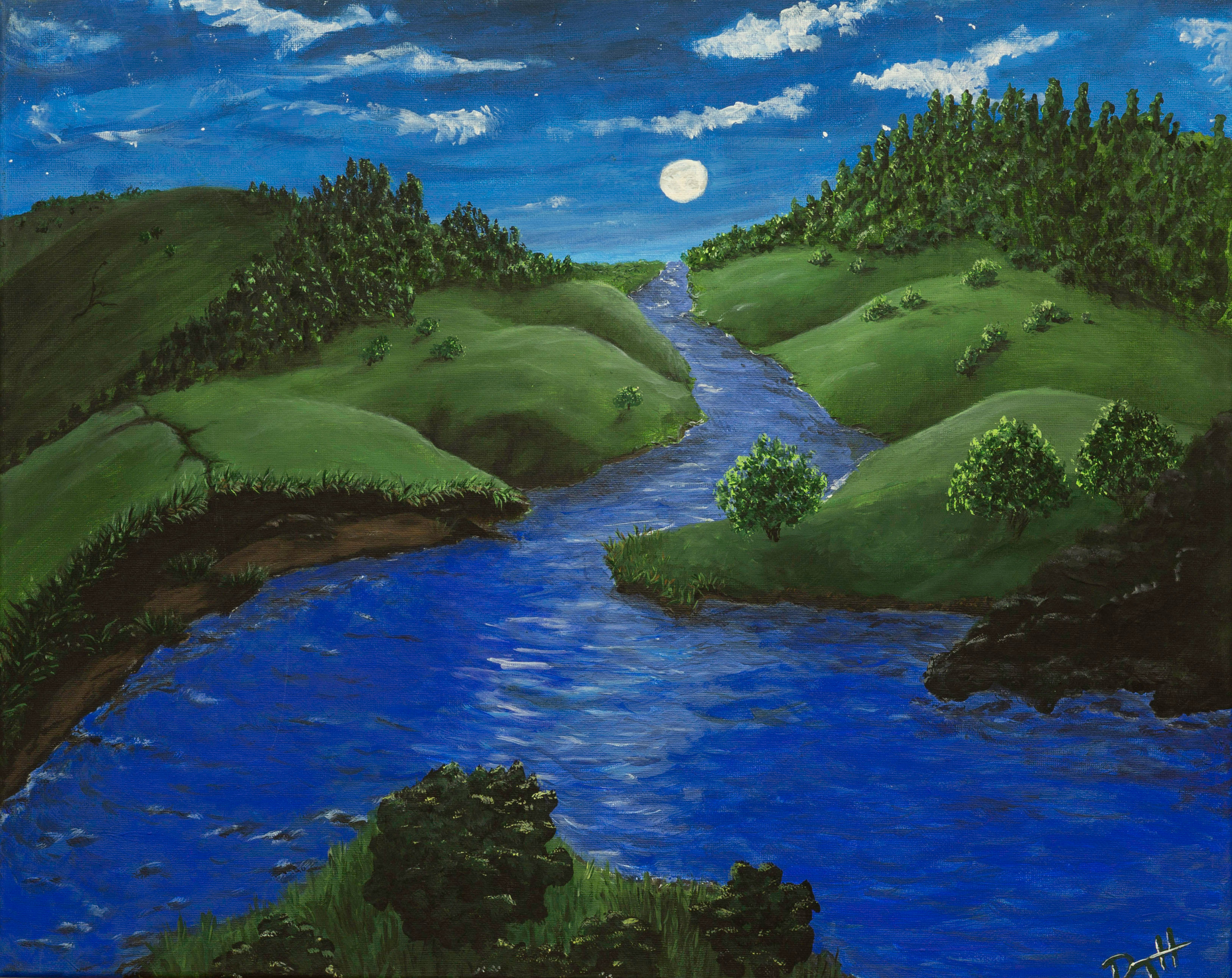 Moonlight River by Donna Harris
