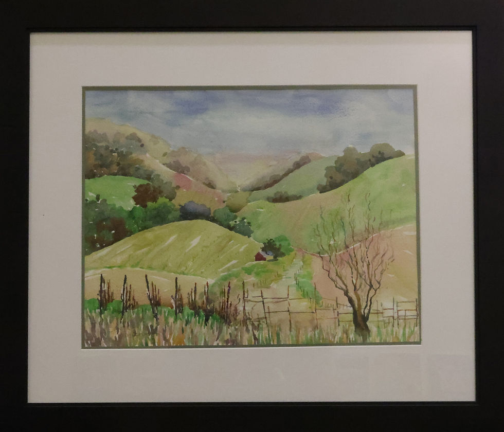 The Road Less Traveled (23" x 27")