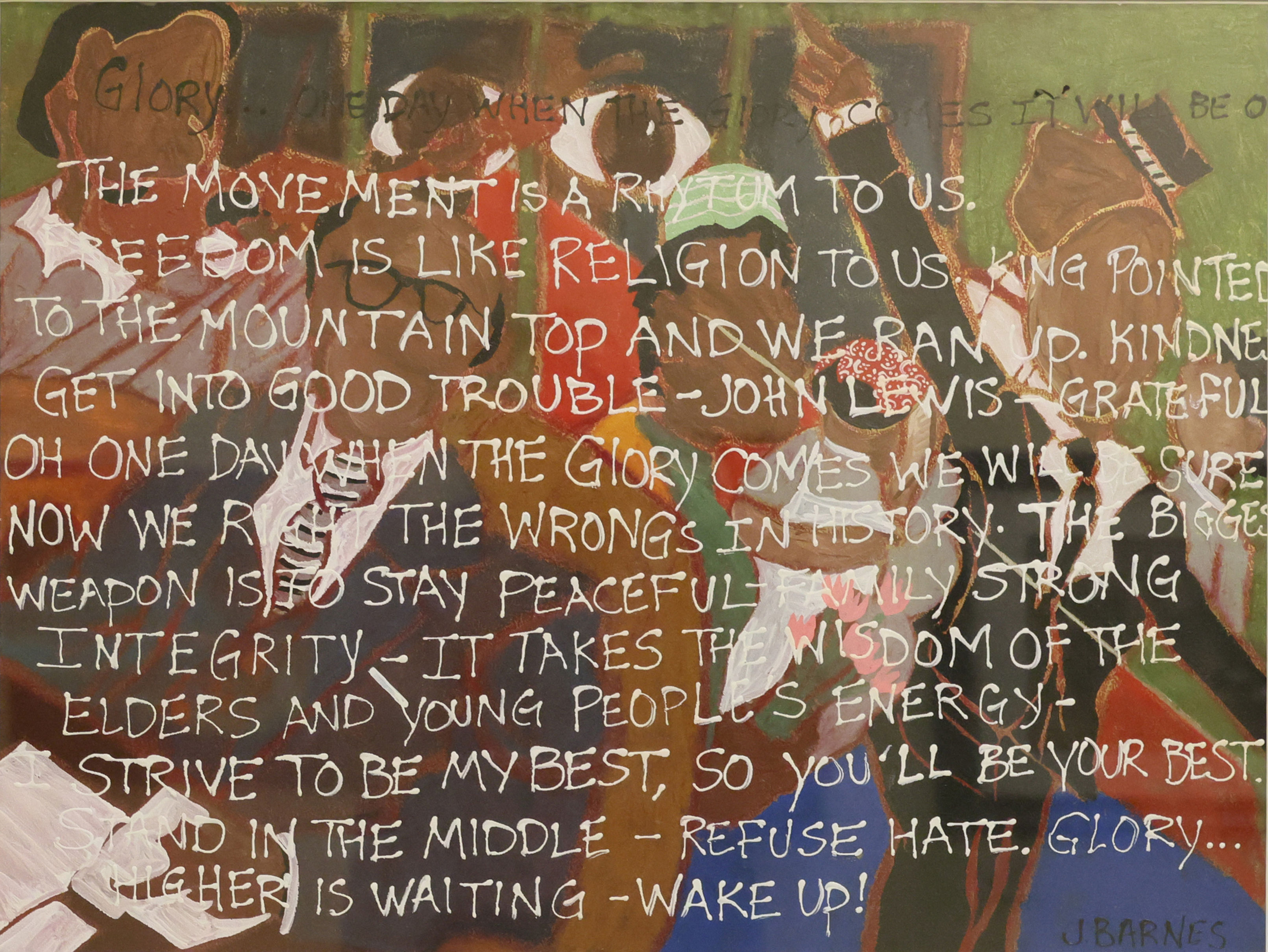 Wisdom/Energy (28" x 22")