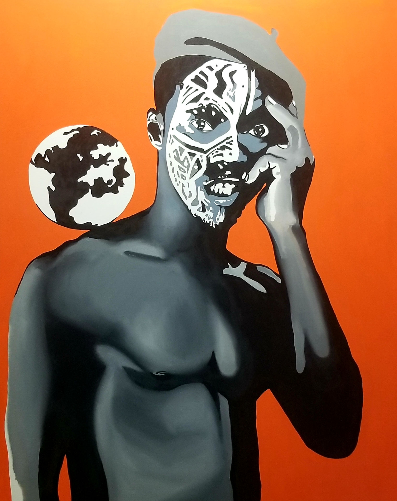 Weight of the World (48" x 60")