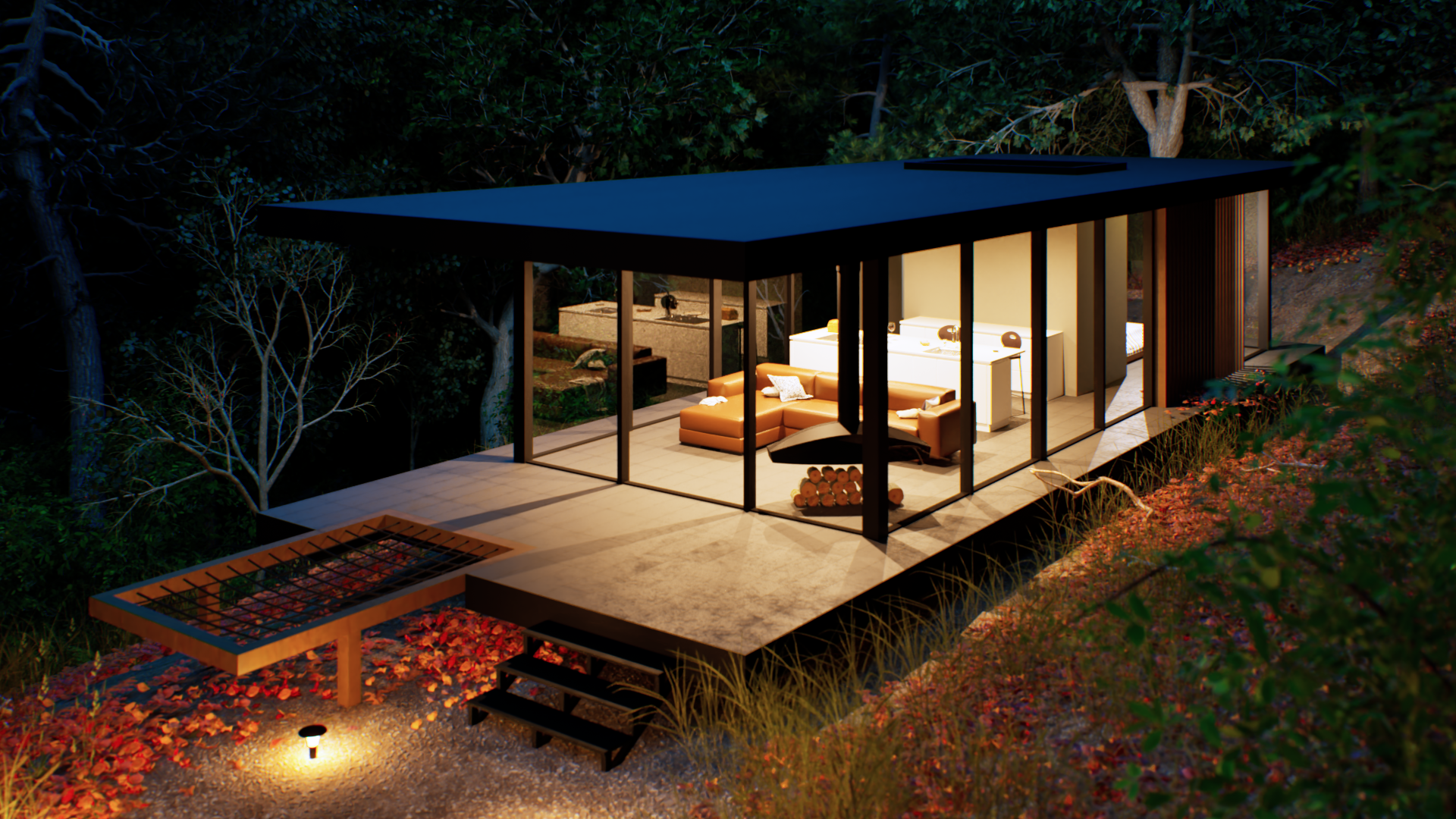 Cantilevered hammock