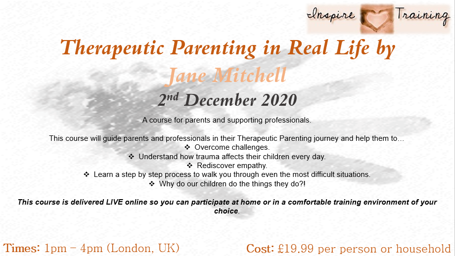 Therapeutic Parenting in Real Life by Jane Mitchell Webinar