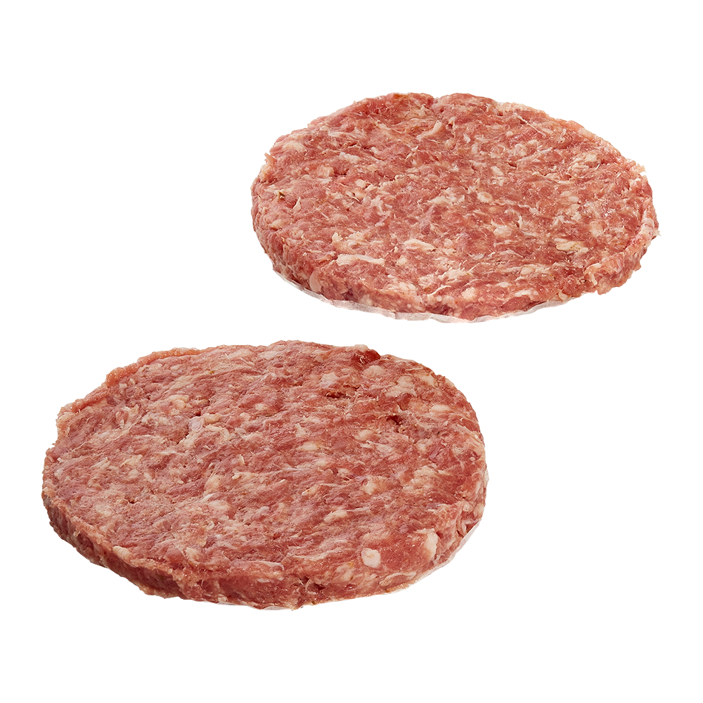 Burger de porc / Pork burger-2 X 250g