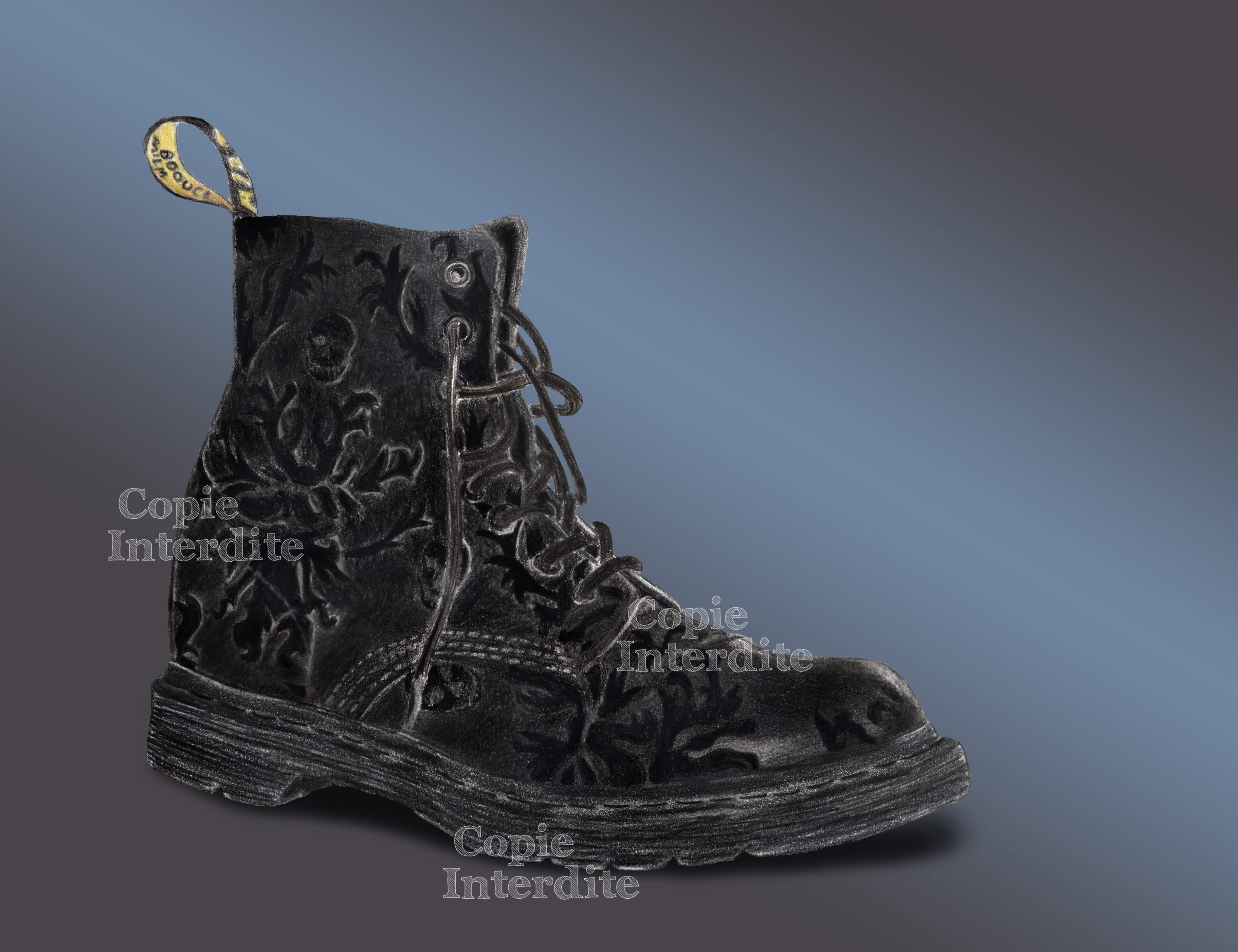 black boots