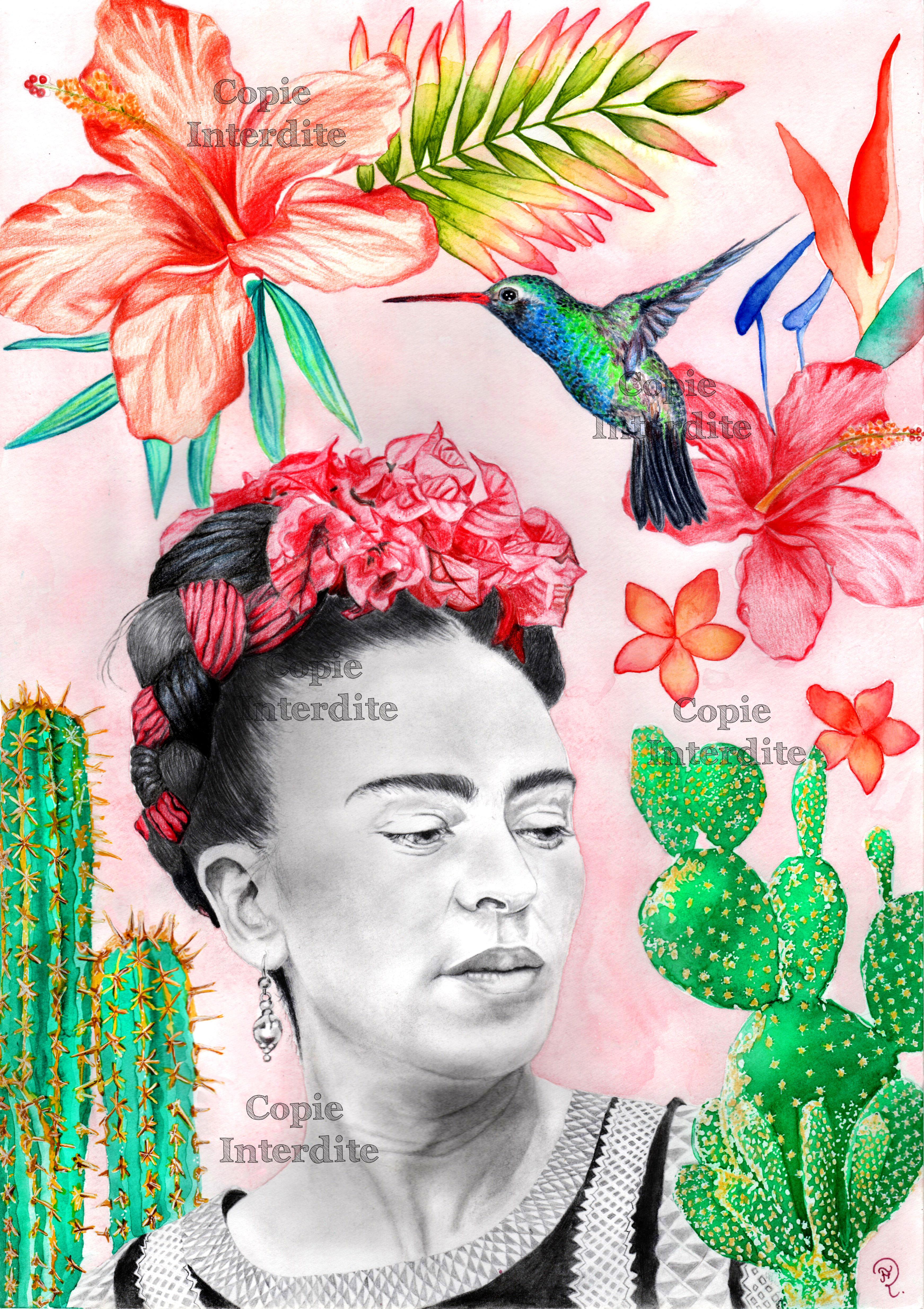 Portrait de Frida Kahlo