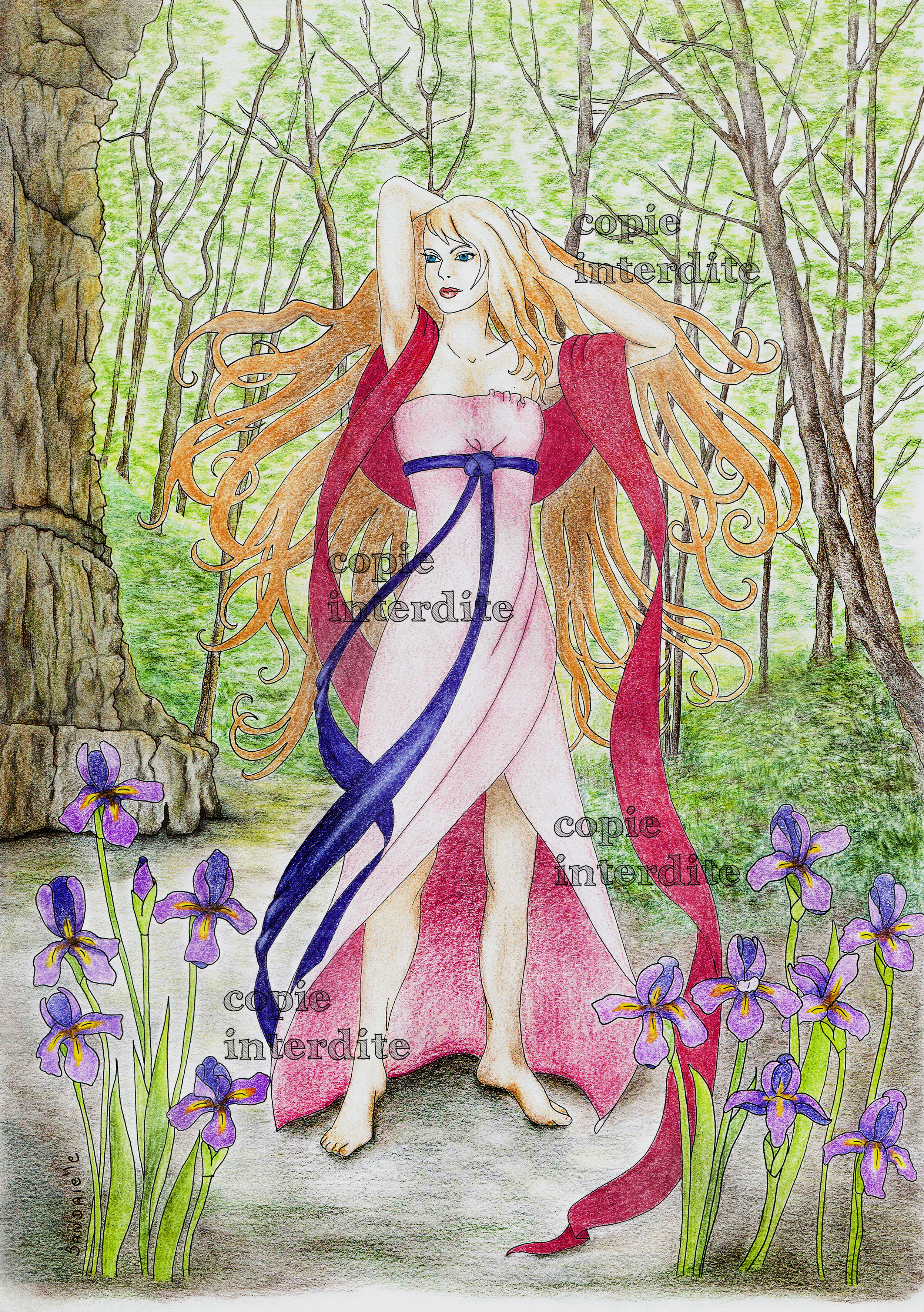 La fée aux iris