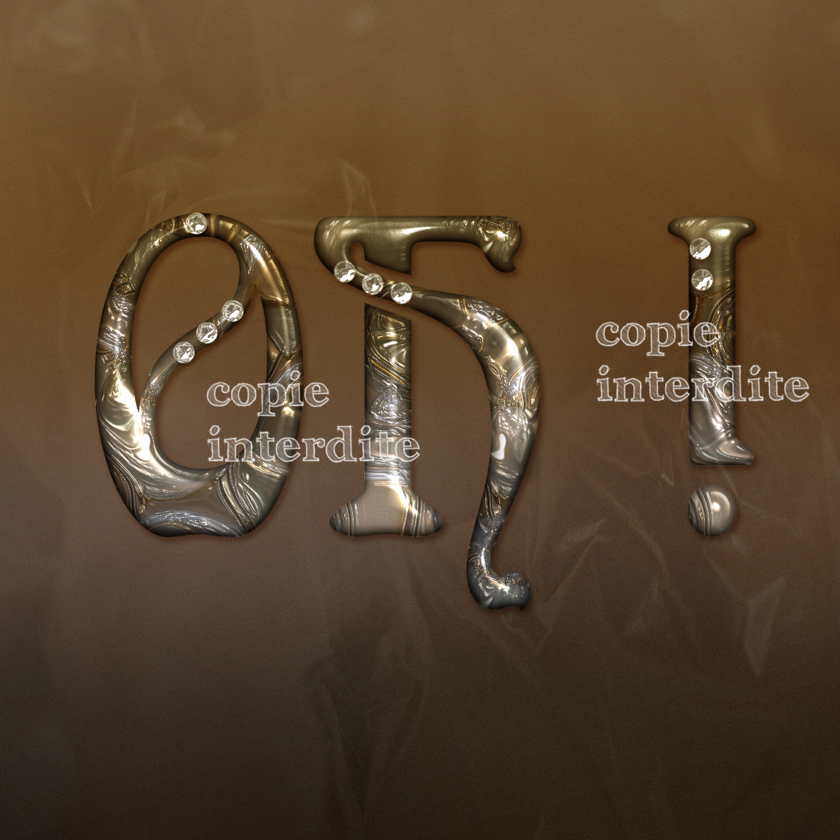 lettres ouvragées
