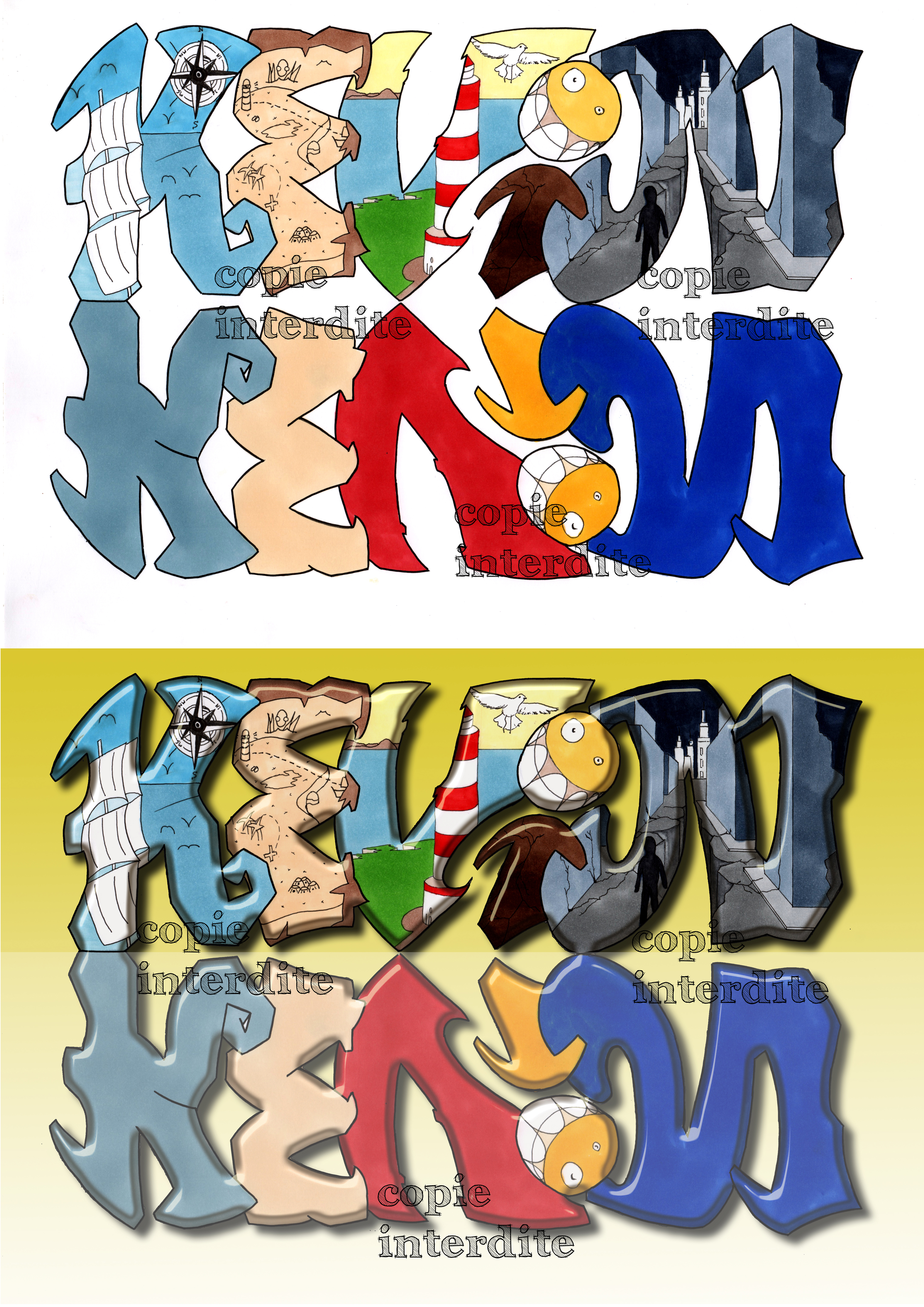 lettres Tag