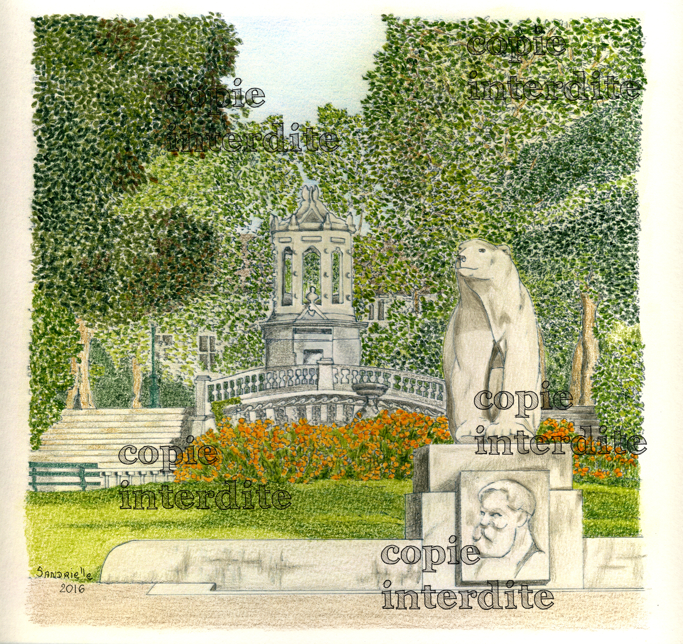 Jardin Darcy printemps