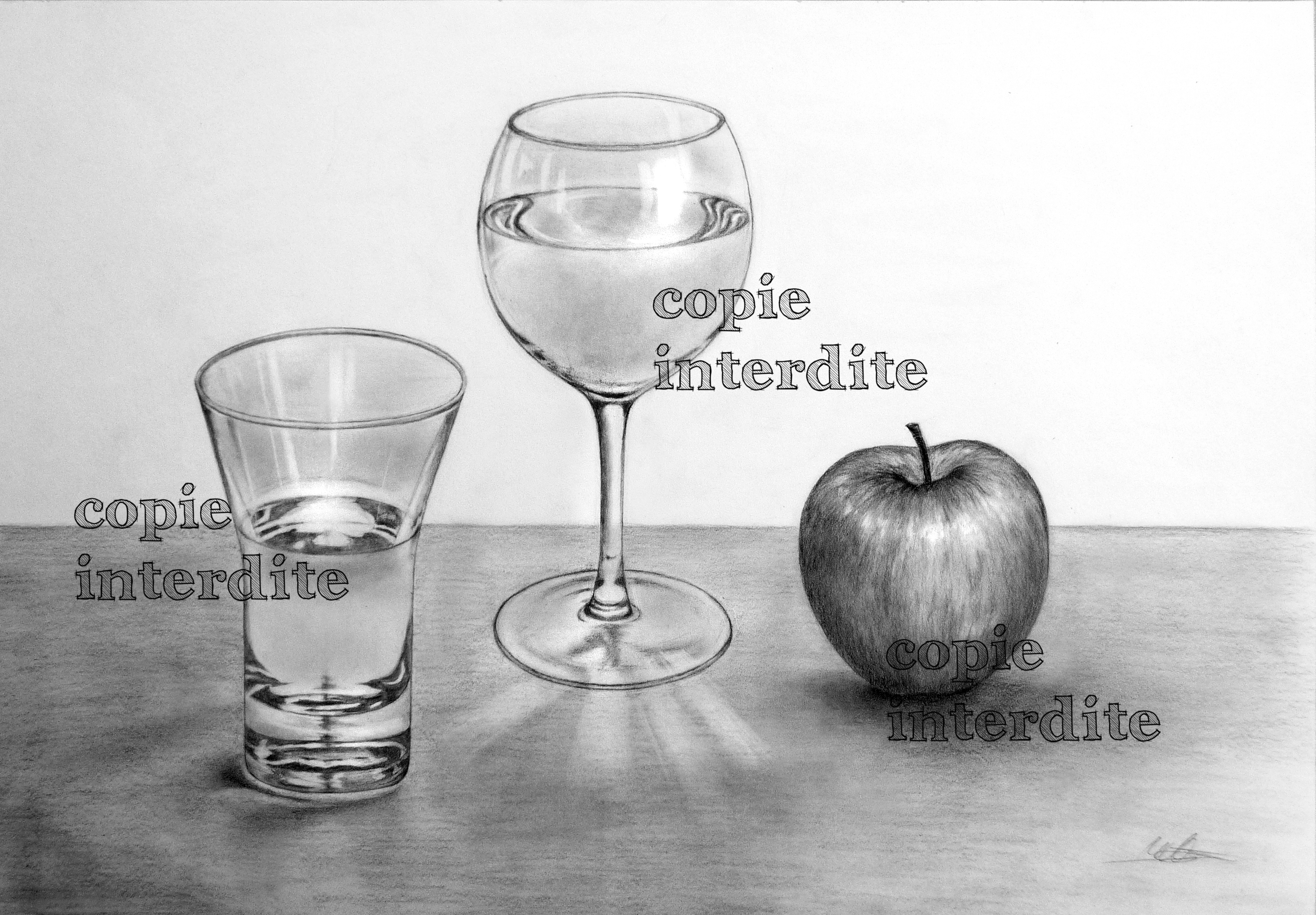 Sur la table